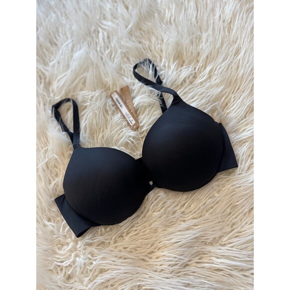 Skims Ultimate Push up Plunge Bra Onyx Size 34D - Picture 3 of 8